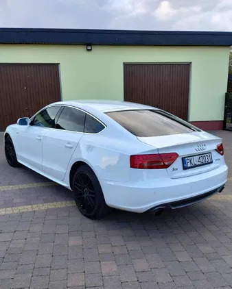 audi Audi A5 cena 37900 przebieg: 210756, rok produkcji 2011 z Kamieńsk